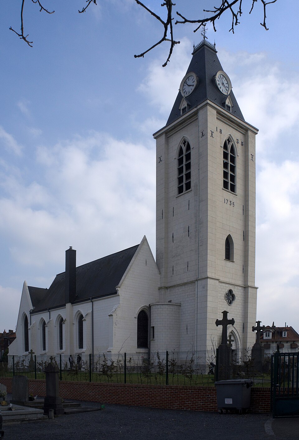 Villeneuve d'Ascq Église Saint — Sébastien (2)