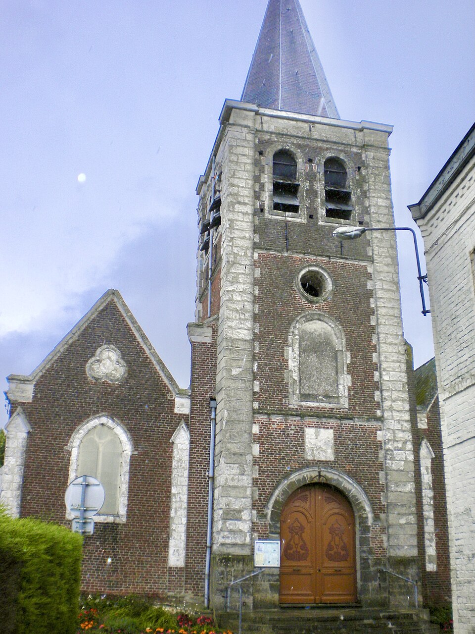 Anstaing église Saint Laurent