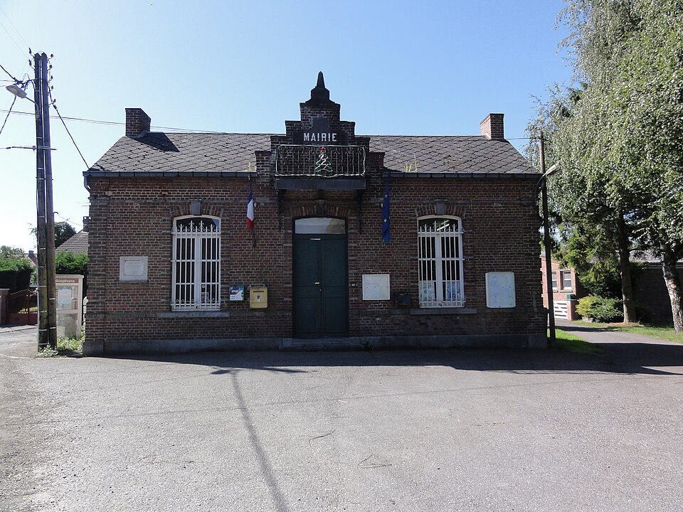 Audignies (Nord, Fr) mairie