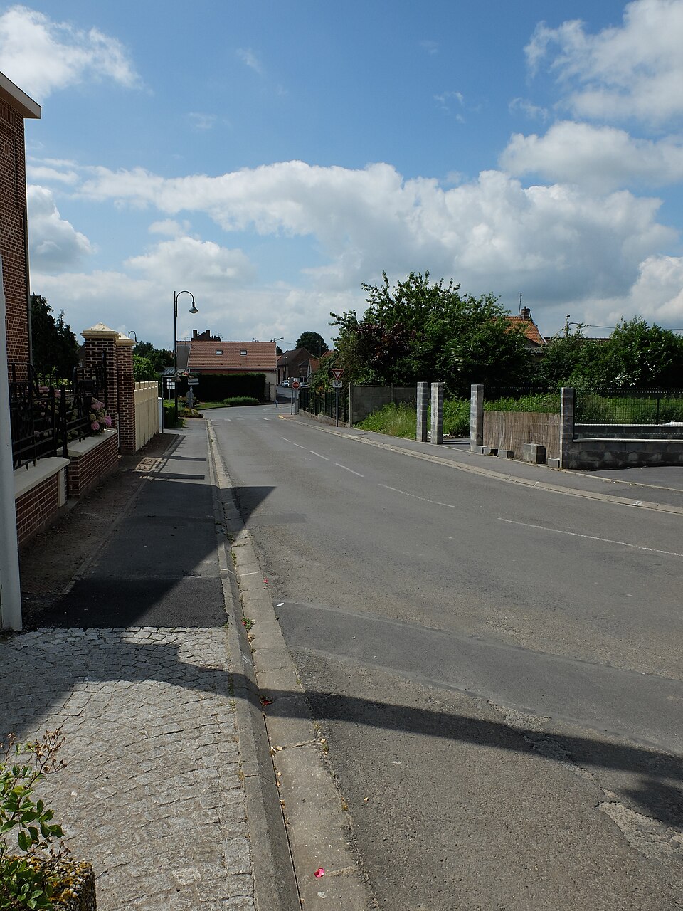 Estrées (Nord) — Rue de la mairie