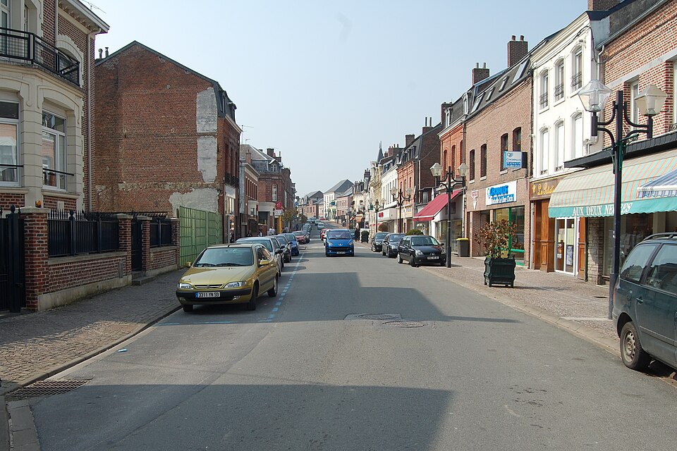 Streets of the French community Fourmies