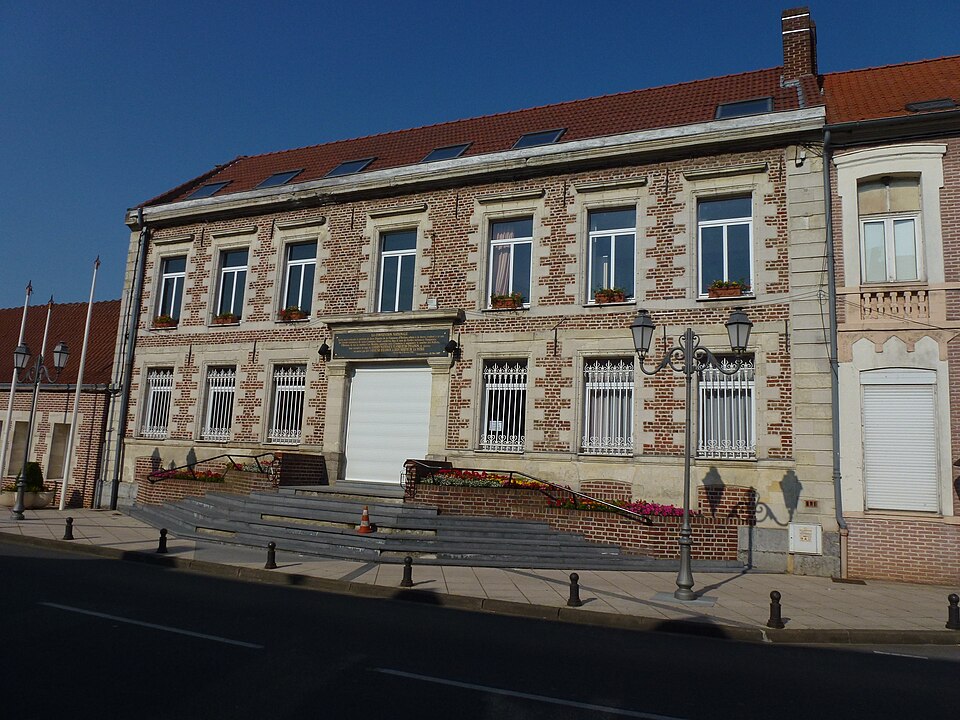 Hasnon (Nord, Fr) mairie