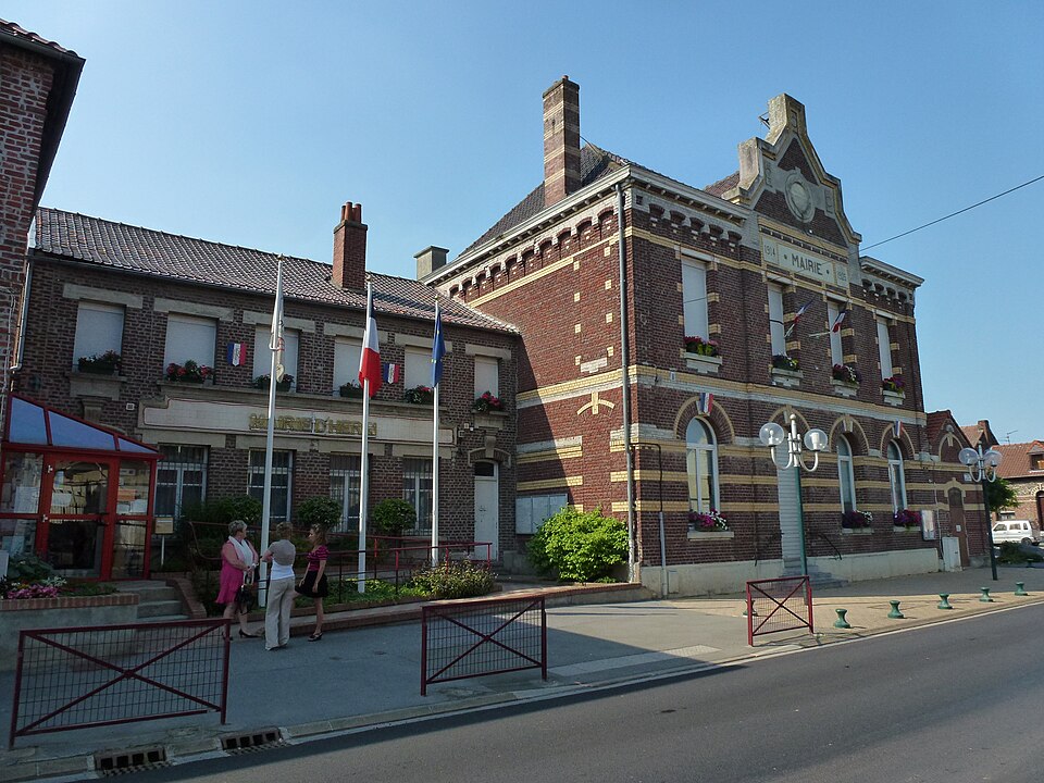 Hérin (Nord, Fr) mairie