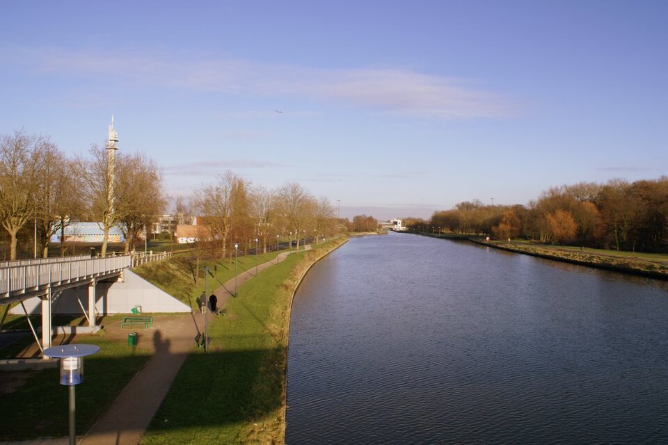 Lambersart — canal — de — la — deûle — passerelle — république