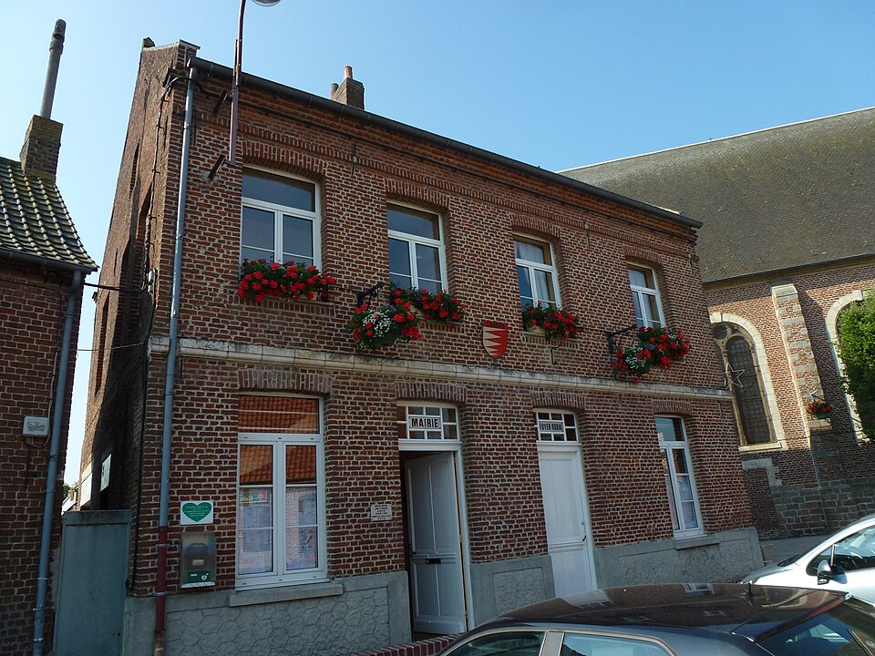 Landas (Nord, Fr) mairie