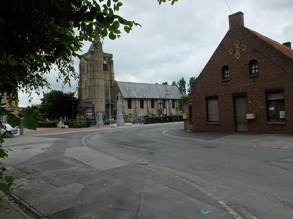 Lederzeele — Rue de l'église