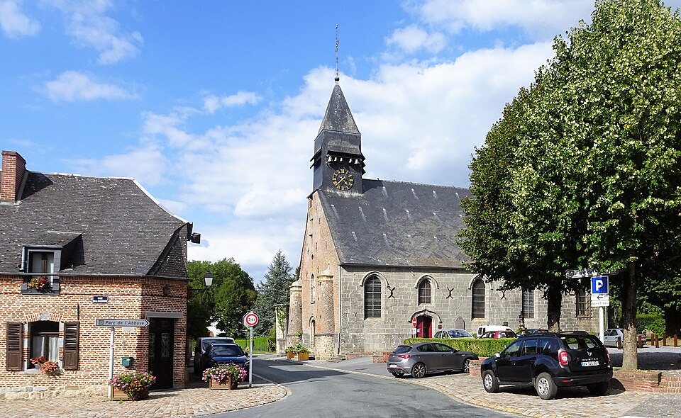 Liessies église de Sainte Hiltrude (Nord — france) (4)
