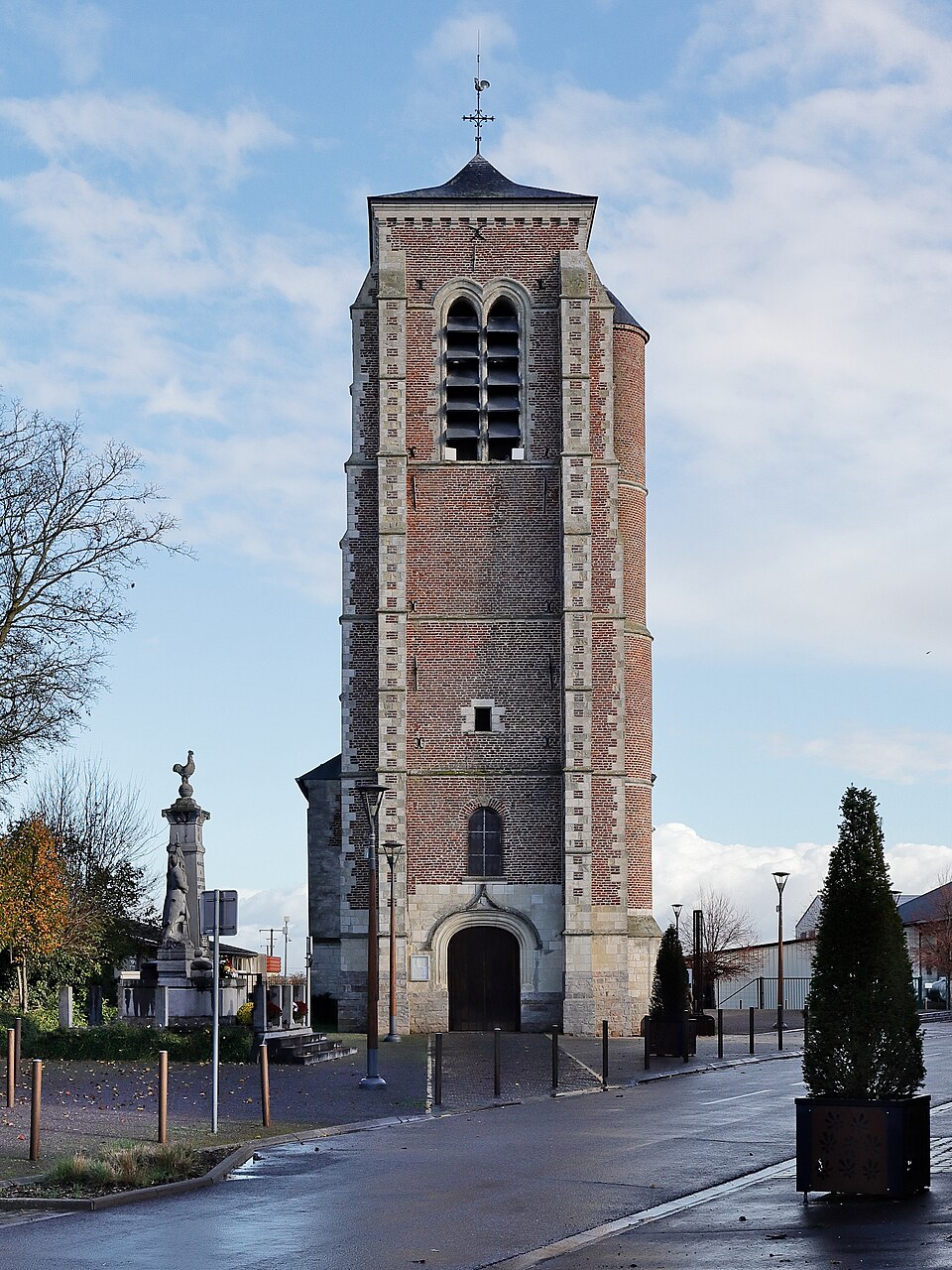 Eglise de Marcq — en — Ostrevent — Clocher