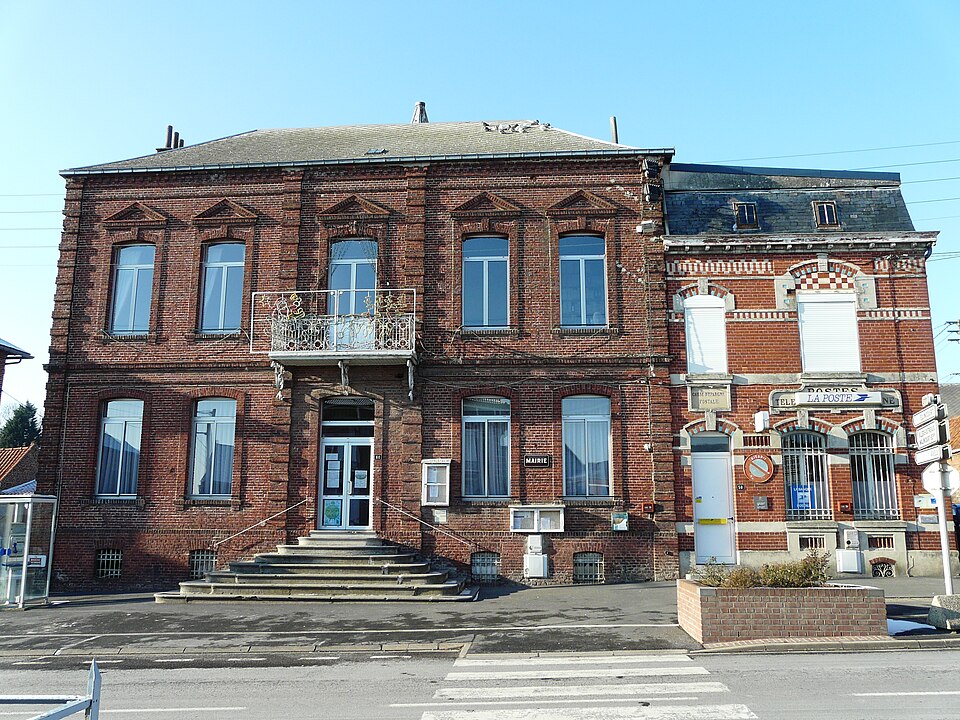 Maretz mairie et poste