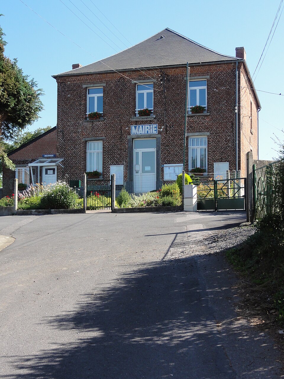 Mecquignies (Nord, Fr) mairie