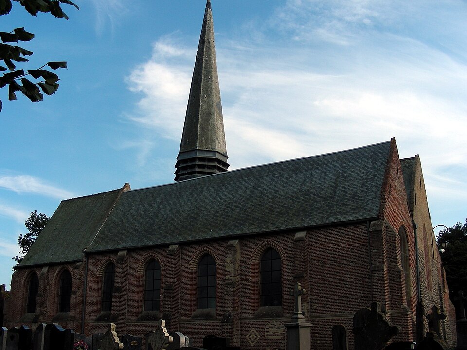 Ochtezeele — Église St — Omer — Vue générale