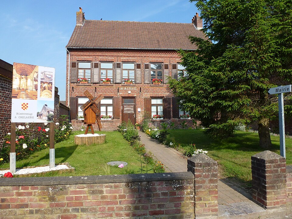 Oxelaëre (Nord, Fr) mairie