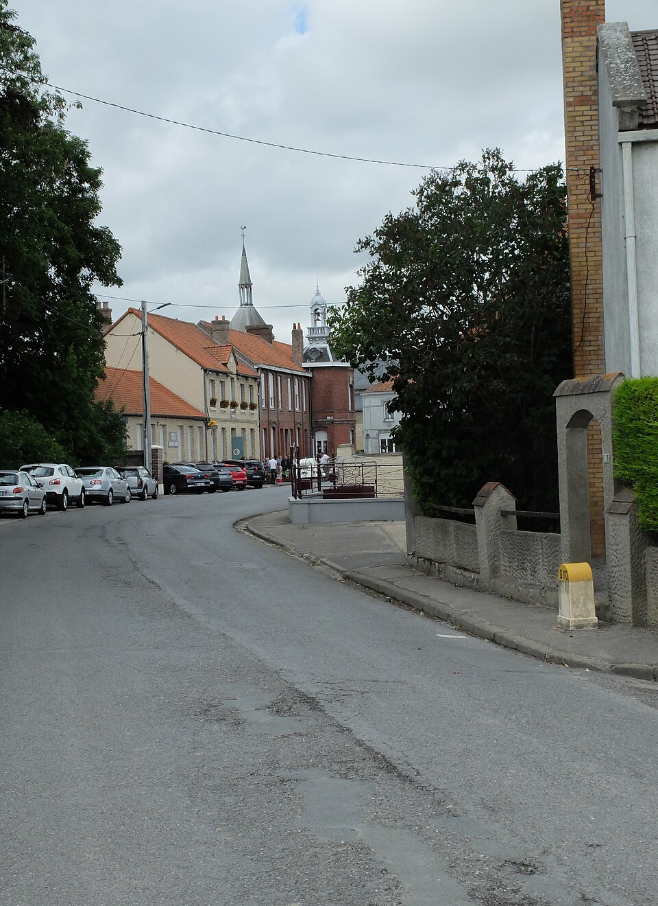 Saint — Pierre — Brouck — Rue de la gare