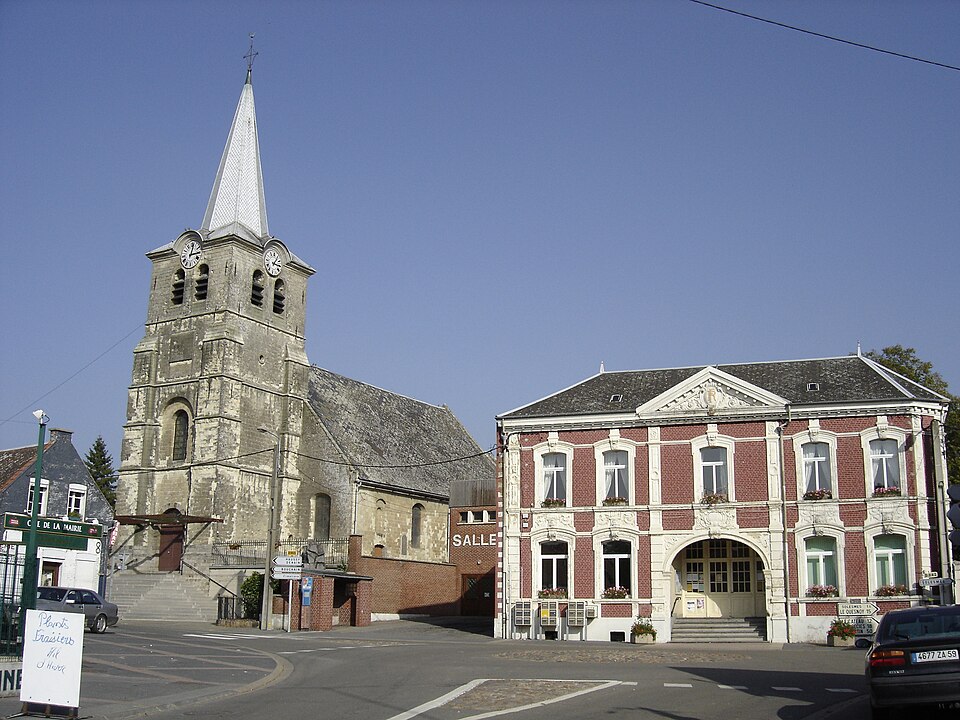 Saint python center of the village