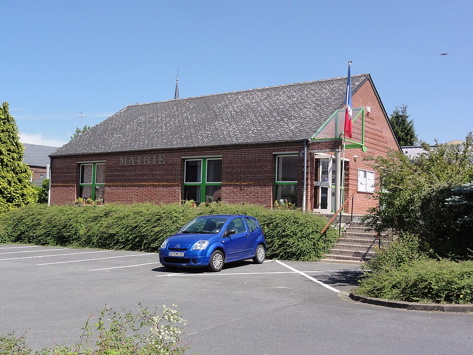 Sars — Poteries (Nord, Fr) mairie