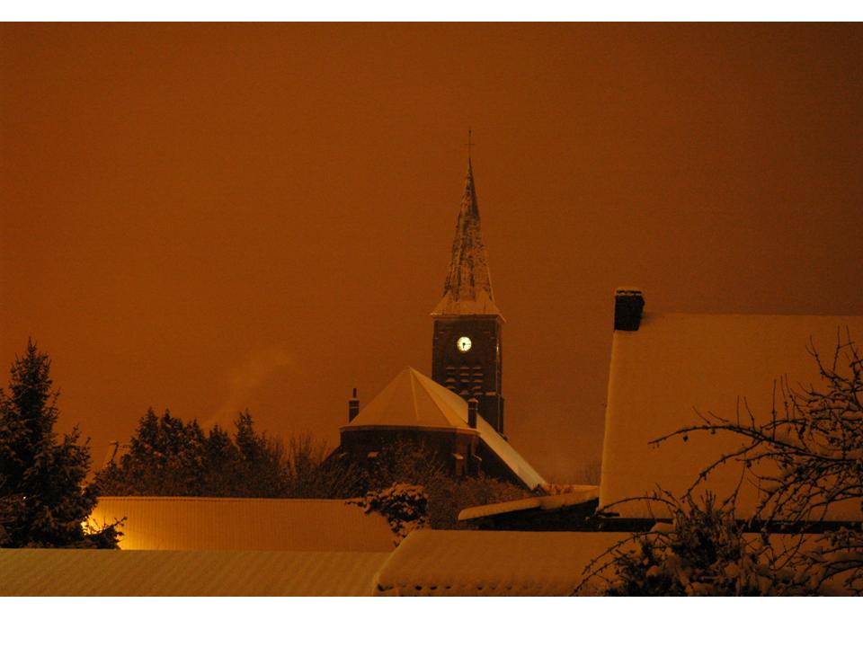 THIANT sous la neige le 19 décembre 2010