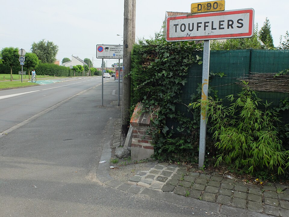 Toufflers — Panneau d'entrée — 1