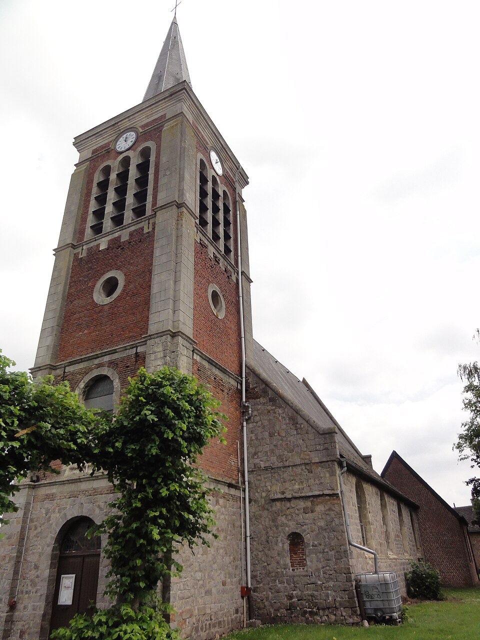 Verchain — Maugré (Nord, Fr) église
