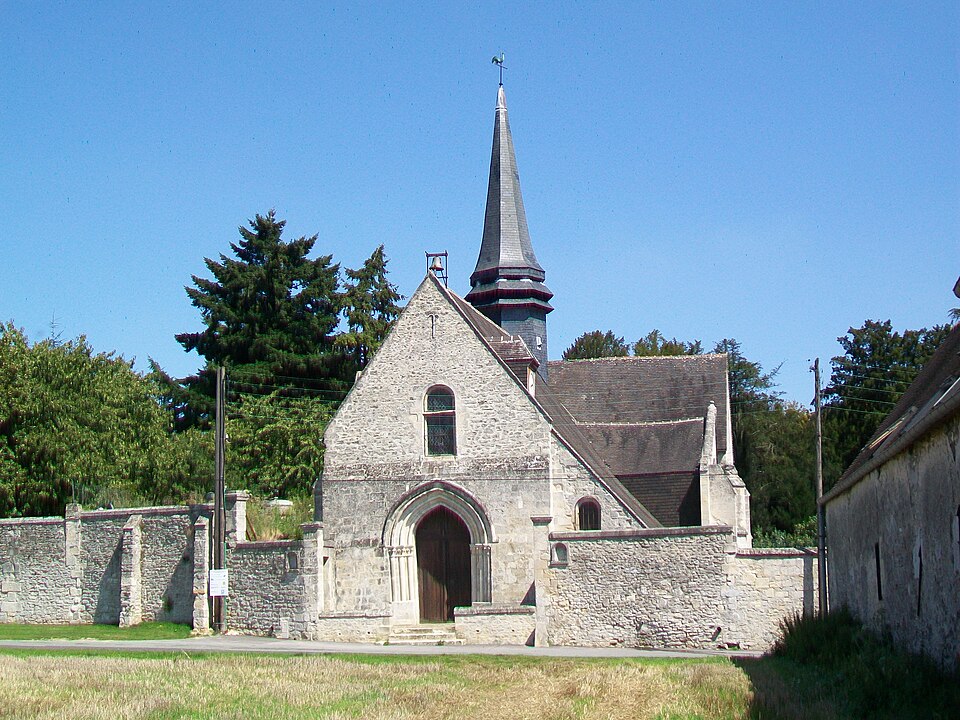 Brasseuse (60), église Saint — Pierre, rue Charles — de — la — Bédoyère (1)