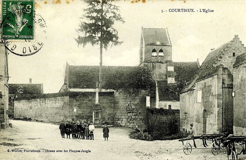 Courtieux Carte postale 1905