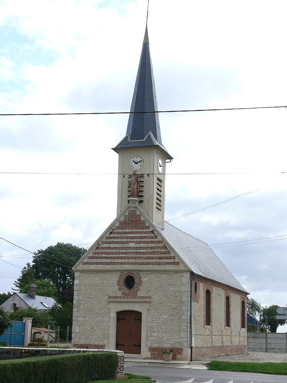 Le Crocq — église