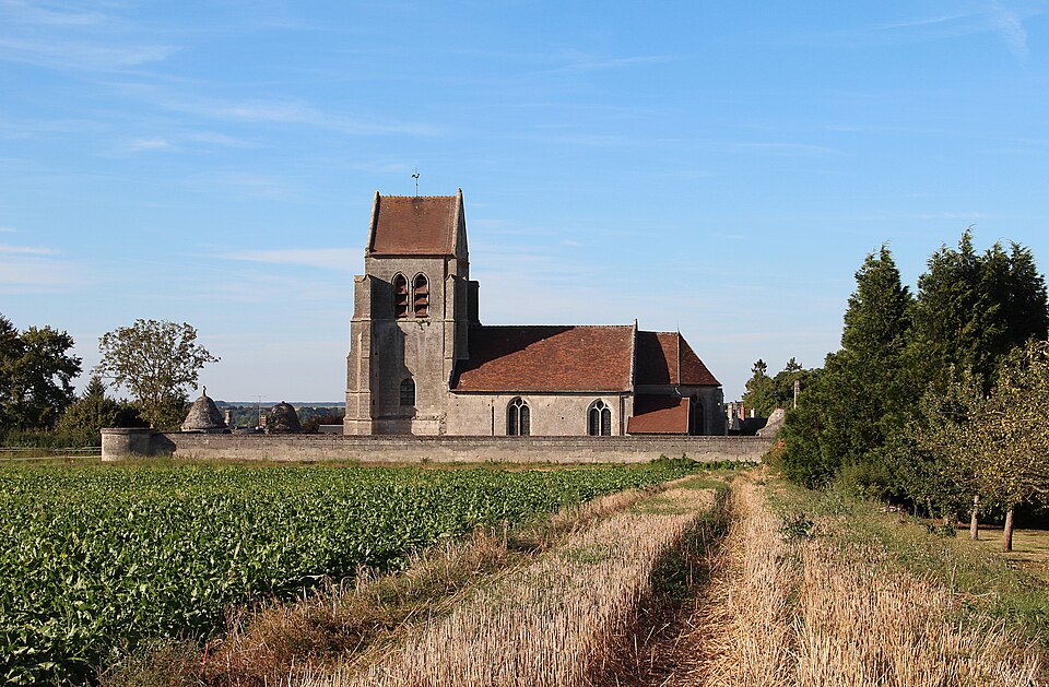 0 Croutoy — L'église Notre Dame et son cimetière fortifié (1)