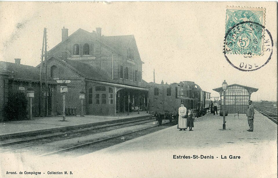 MB — Arrondissement de Compiègne — Estrées — St — Denis — La Gare