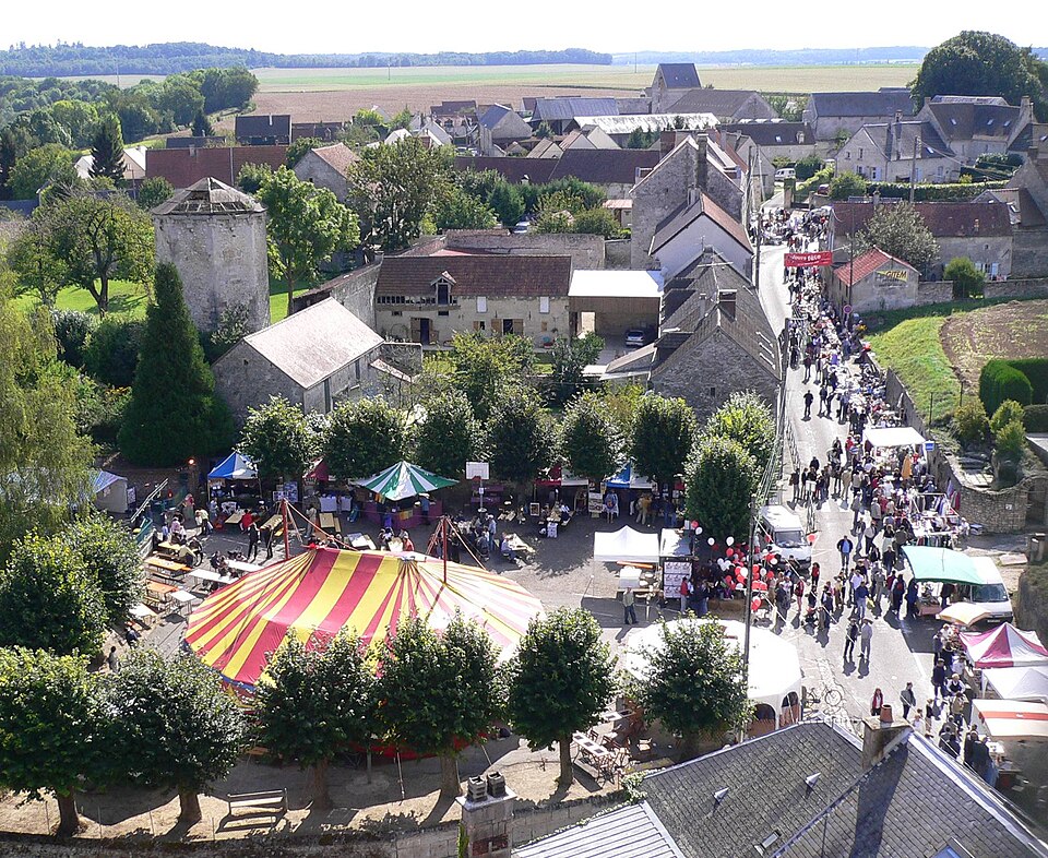 Feigneux vue aérienne