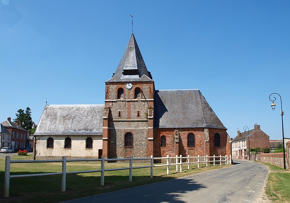 Fontaine — Lavaganne — FR — 60 — église — 06