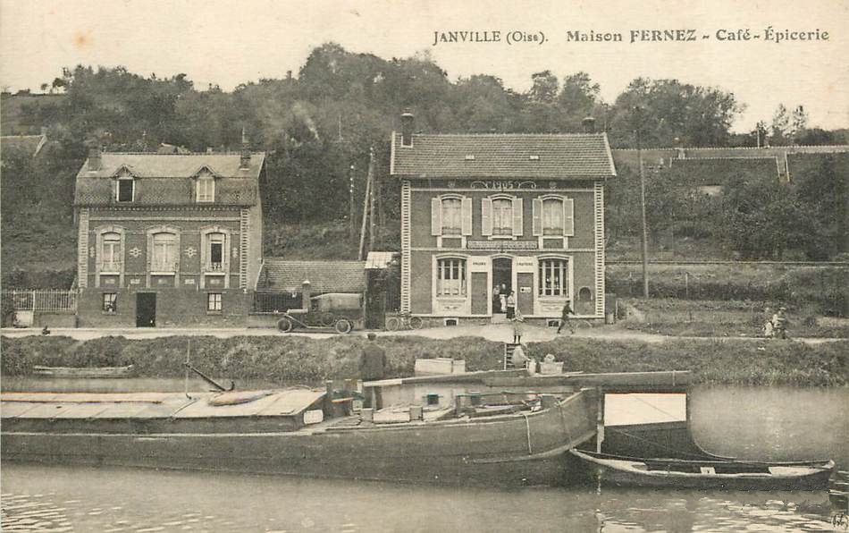 Janville Carte postale 10