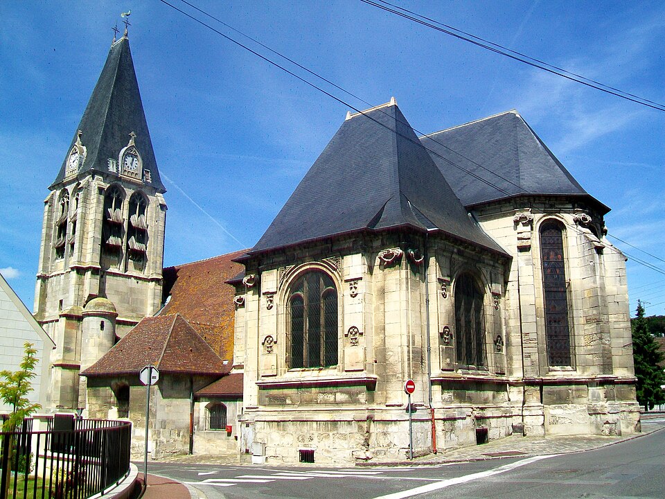 Liancourt (60), église Saint — Martin