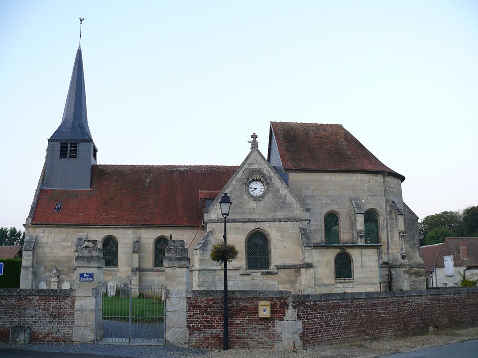 Marest — sur — Matz — Église Saint — Vaast — 4