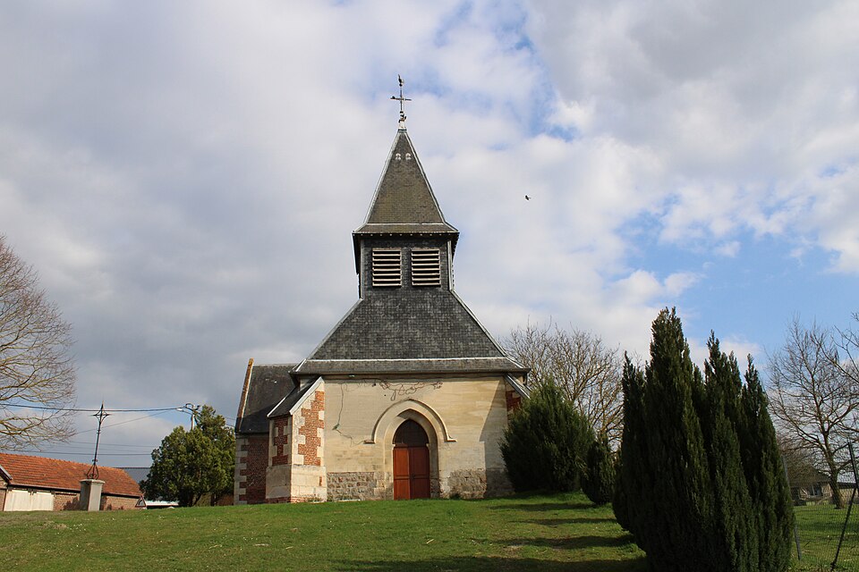 Margny — aux — Cerises Eglise 1