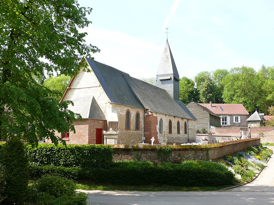 Oursel — Maison — Eglise