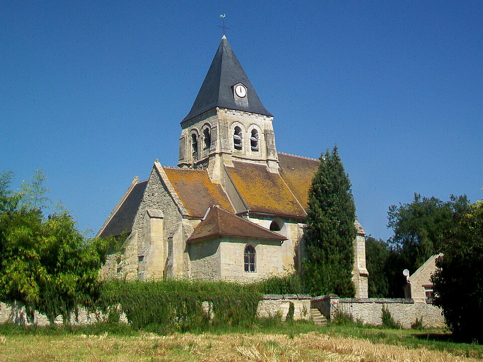 Rosoy (60), église Saint — Damien