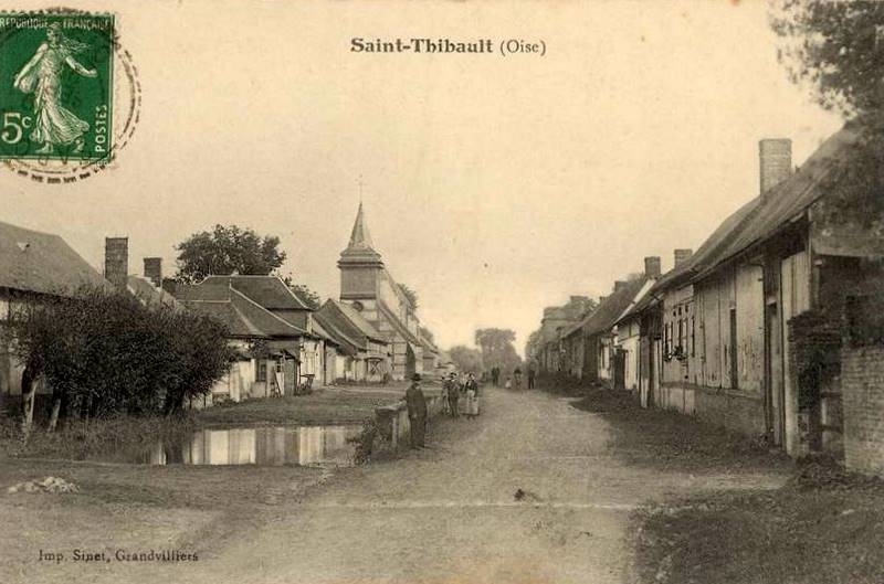 Saint — Thibault — Oise Carte postale 12