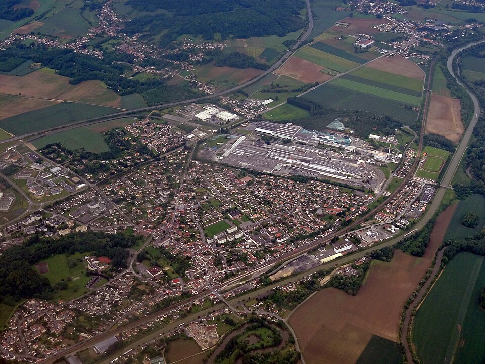 Vue aérienne de Thourotte 01