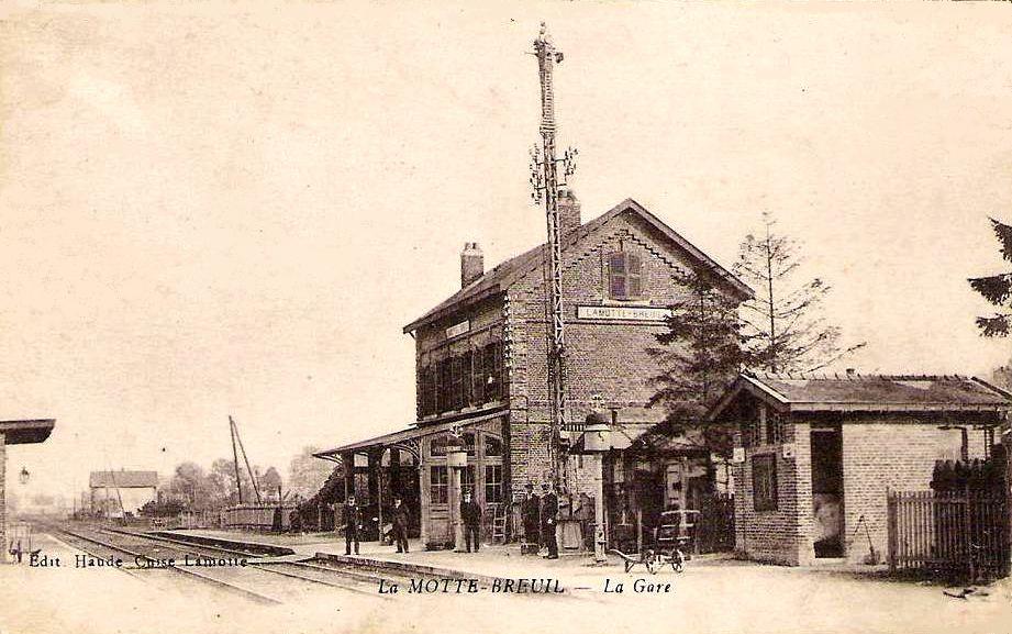 Breuil (60), gare de Lamotte — Breuil