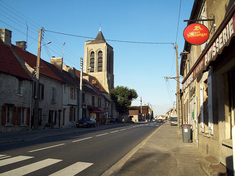 Route principale Villeneuve sur Verberie