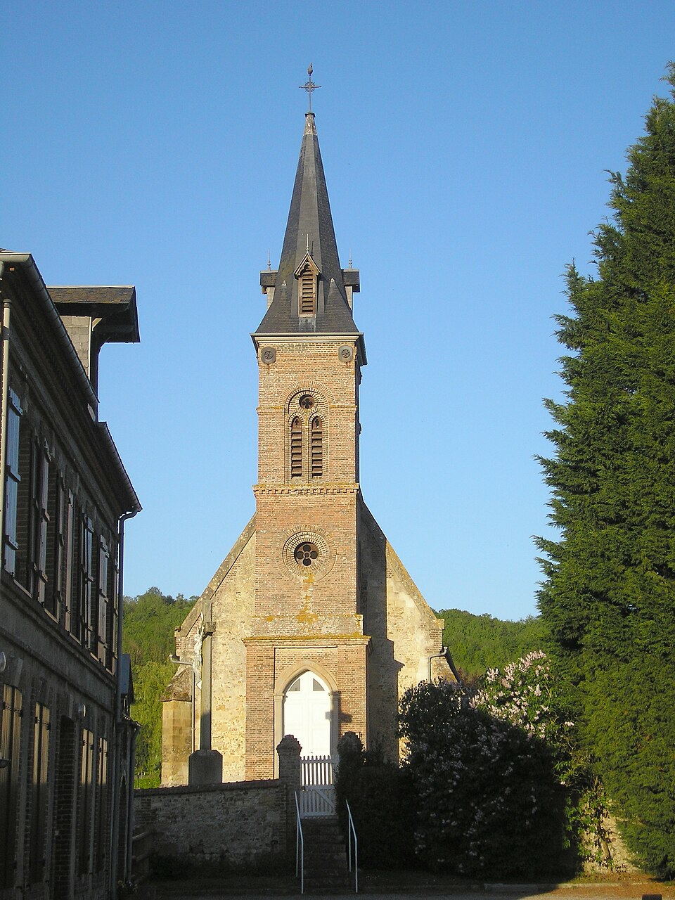 FranceNormandieCanapvilleEglise