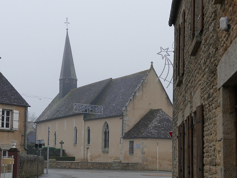 Colombiers — Église Saint — Rigomer — 1