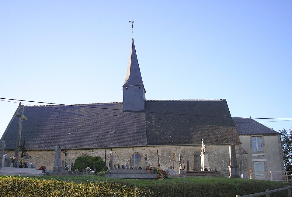 FranceNormandieGinaiEgliseMairie