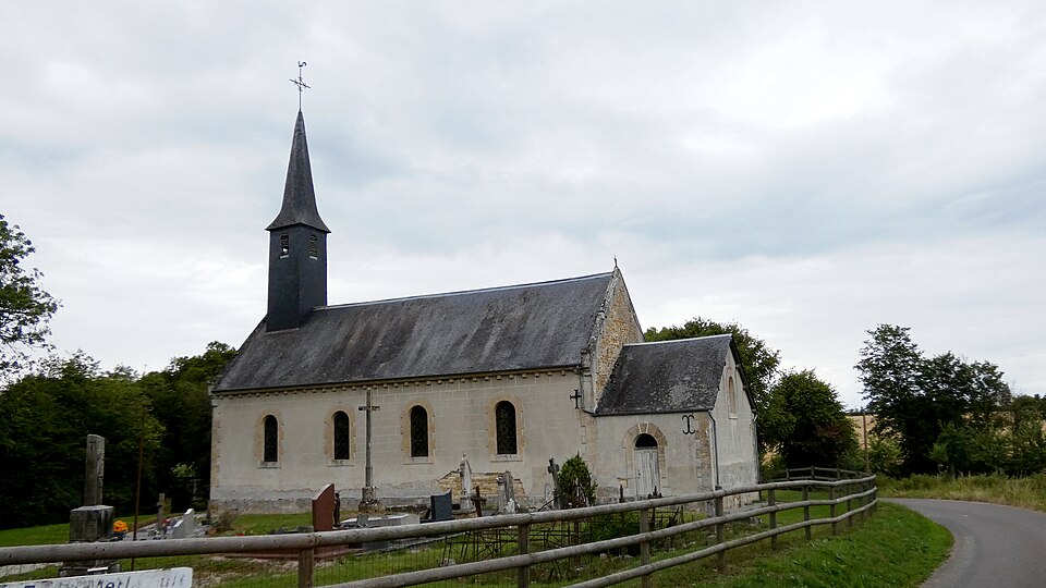 FranceNormandieLeMenilVicomteEglise