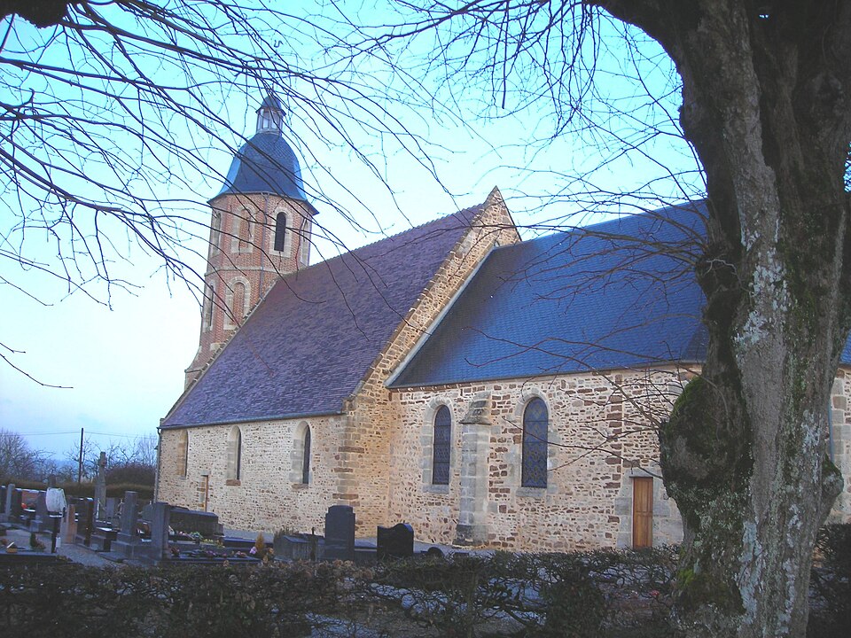Eglise Saint — Georges Orgères 01