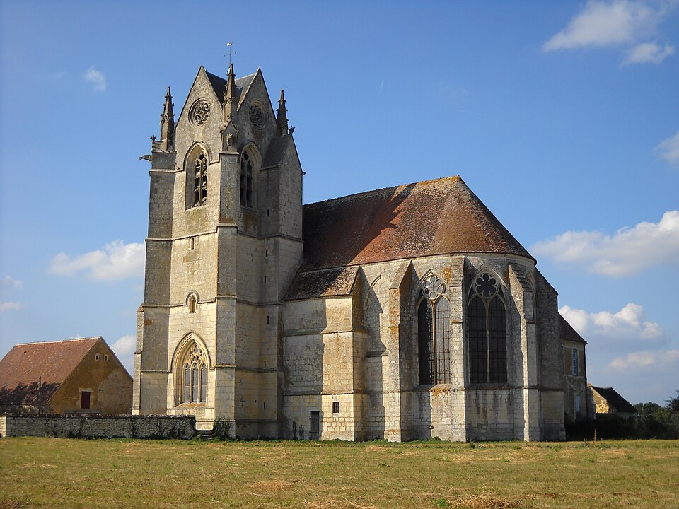 Saint — Cyr — la — Rosière — Église Sainte — Gauburge — 1