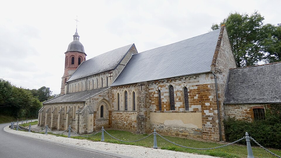 FranceNormandieSaintEvroultDeMontfortEglise