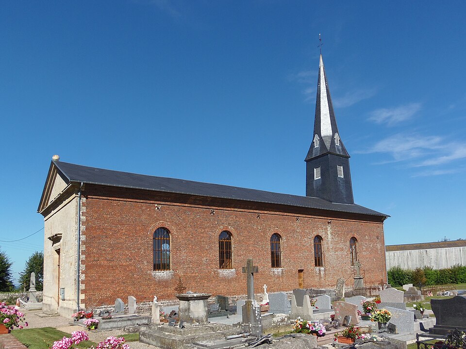 FranceNormandieSaintGervaisDesSablonsEglise
