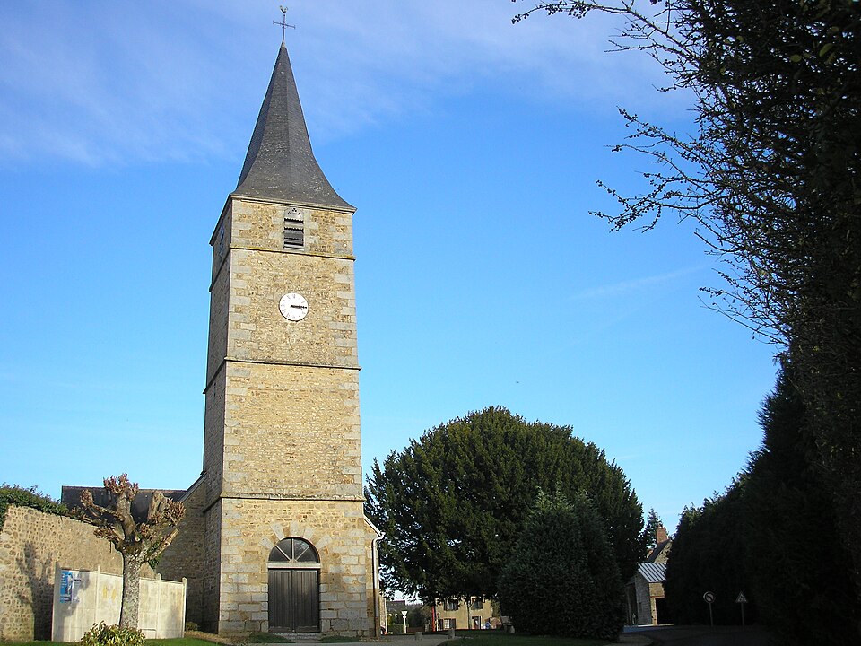 FranceNormandieSaintSauveurDeCarrougesEglise