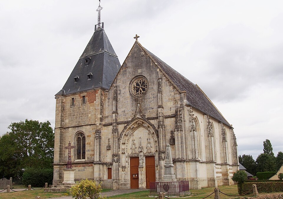 FranceNormandieSaintSymphorienDesBruyeresEglise