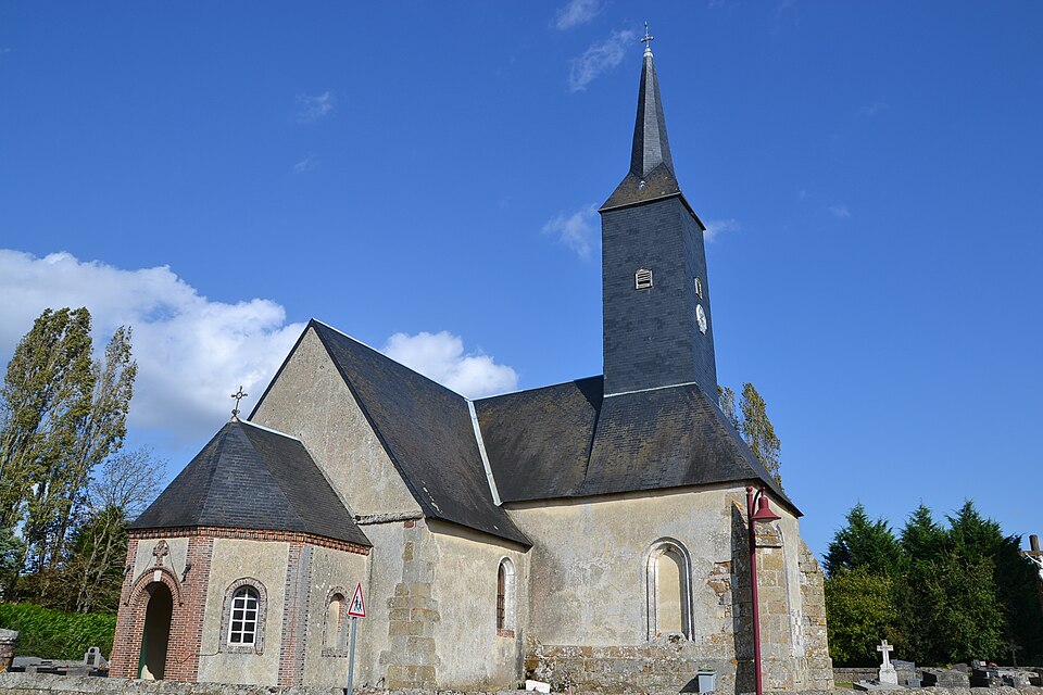 EGLISE DE VITRAI SOUS L'AIGLE